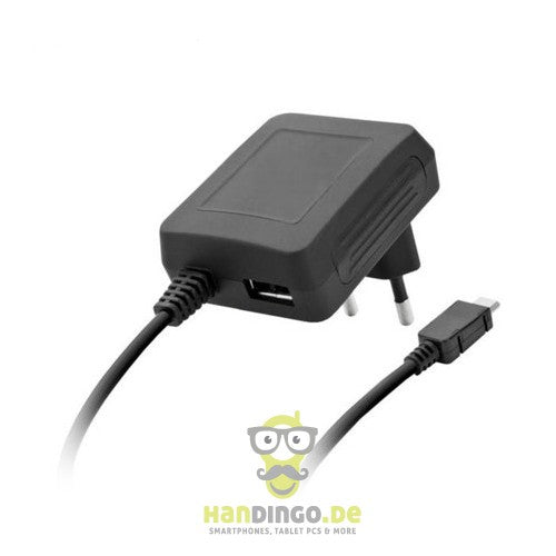 Xqisit Travel Charger Deluxe Micro USB Universal schwarz - Neu