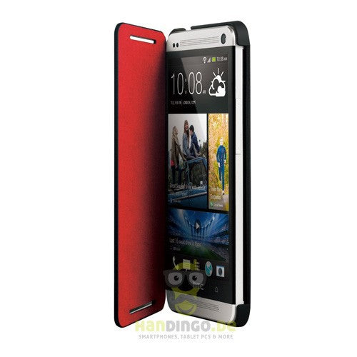 HTC HC-V851 Double Dip Flip Cover für HTC One Mini M4 schwarz - Neu