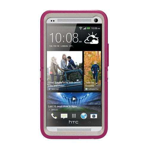 Otterbox Defender Hardcase für HTC ONE M7 pink - Neu