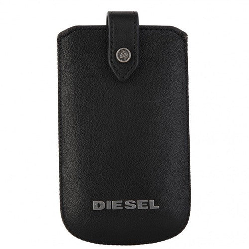 Diesel Whisper Sleeve Ledertasche M Universal schwarz