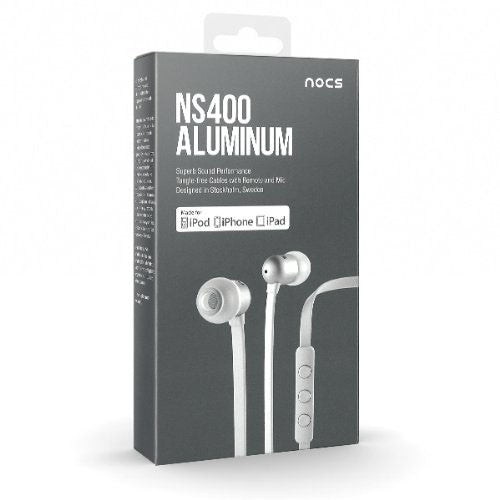 Nocs NS400 In-Ear Kopfhörer mit Mikrofon und Fernbedienung