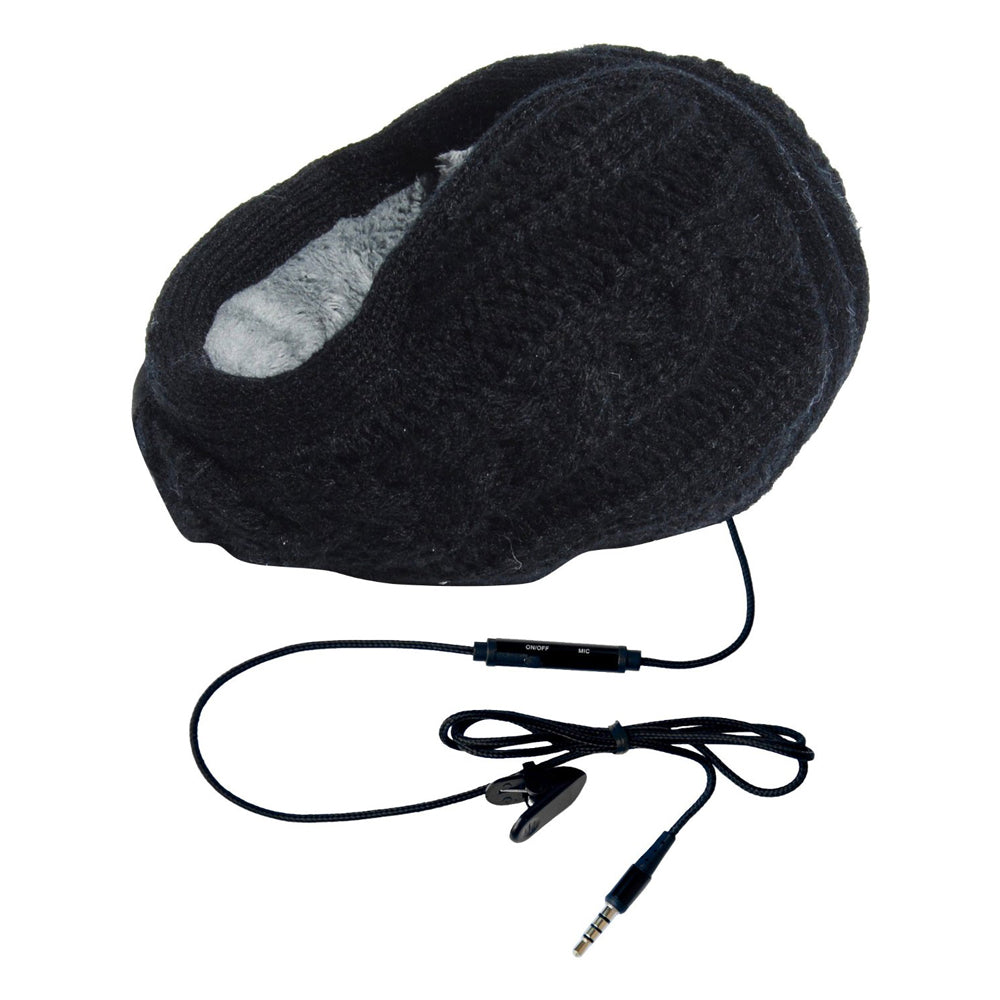 Hi-Fun Ohrenschützer mit integriertem Kopfhörer schwarz