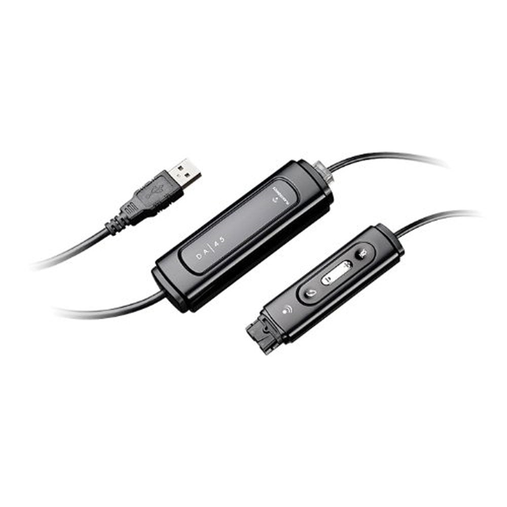 Plantronics DA45 A USB-Adapter schwarz