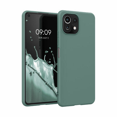 TPU Hülle für Xiaomi 11 Lite (5G) NE / Mi 11 Lite (5G) in Blaugrün