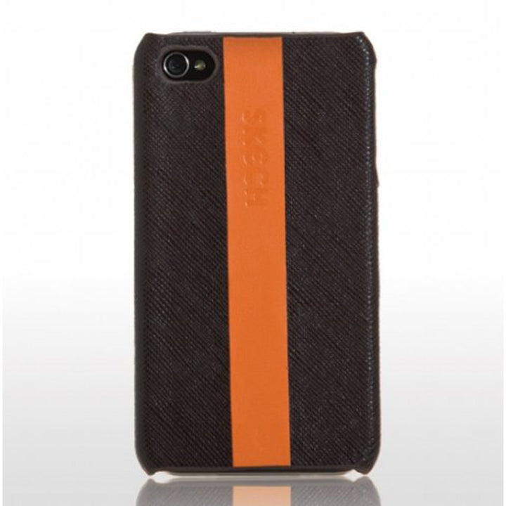 Skech Custom Jacket Case für iPhone 4 4S braun orange - Neu