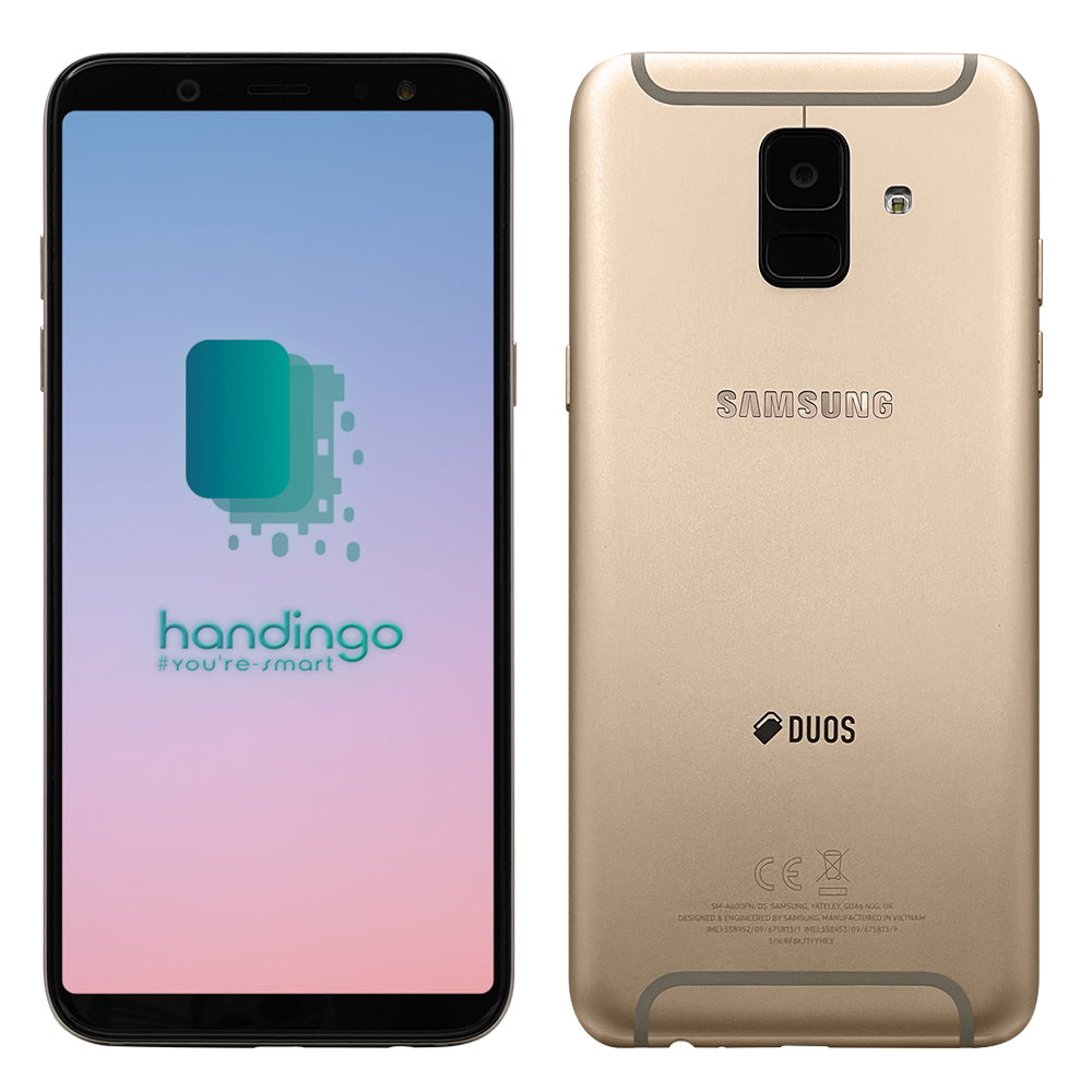 Samsung Galaxy A6 A600 (2018) Smartphone Gold - Dual Sim Handingo