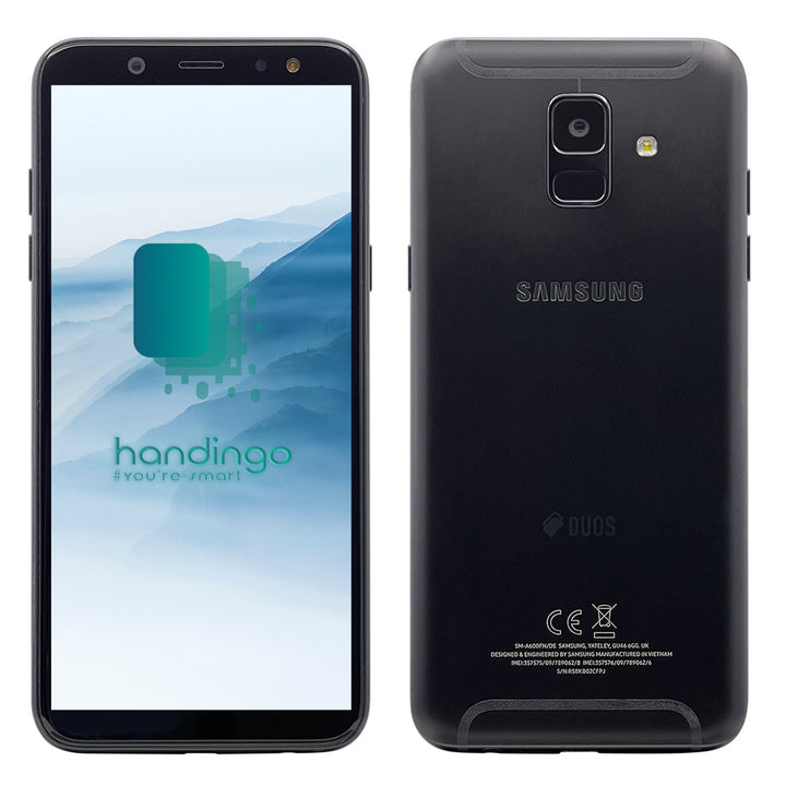 Samsung Galaxy A6 A600 (2018) Smartphone Schwarz - Dual Sim Handingo