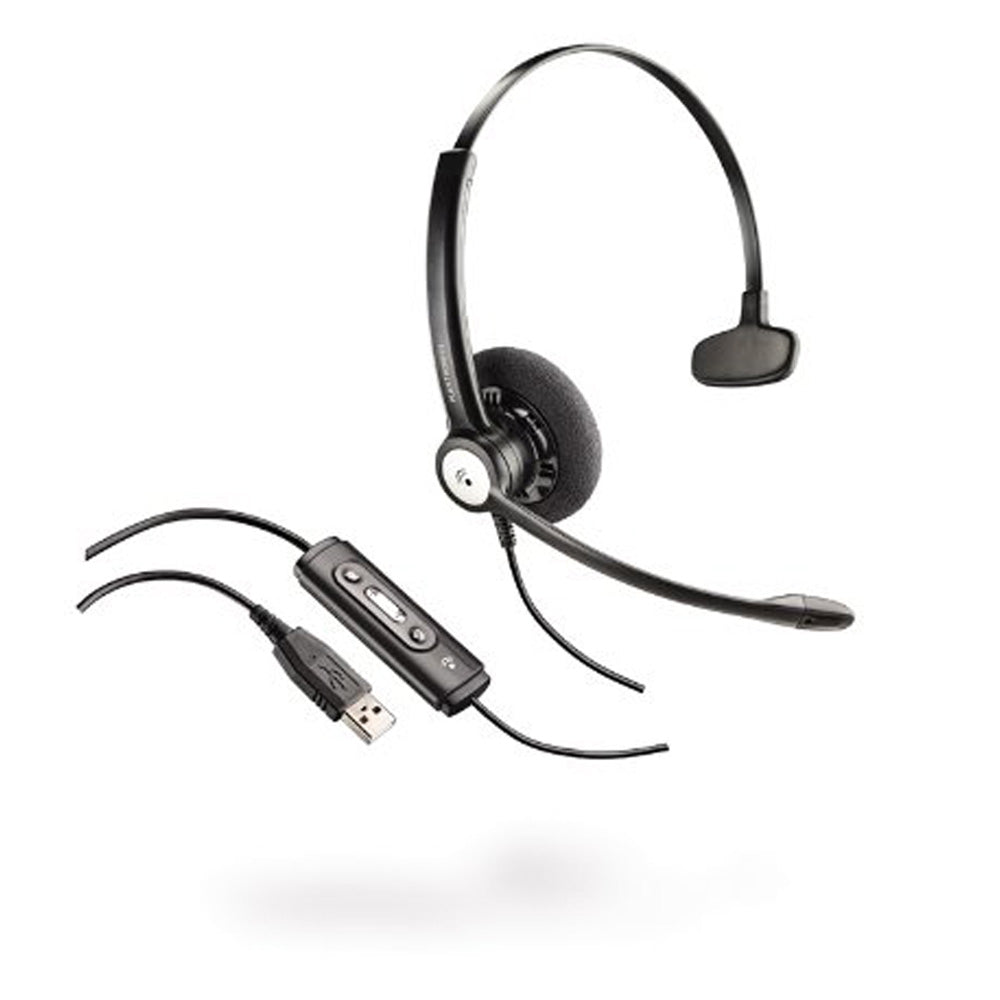 Plantronics C610-M/A Blackwire Headset schwarz  - Neu
