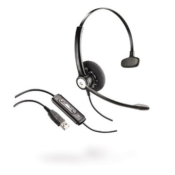 Plantronics C610-M A Blackwire Headset schwarz