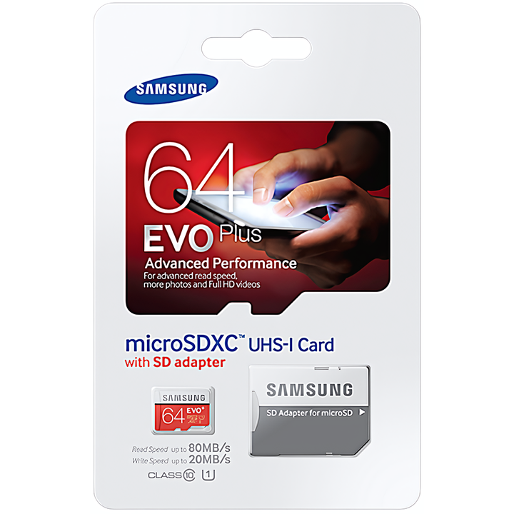 Samsung EVO PLUS microSDXC Speicherkarte