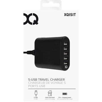 Xqisit Travel Charger - PARENT 5 Port USB Handingo