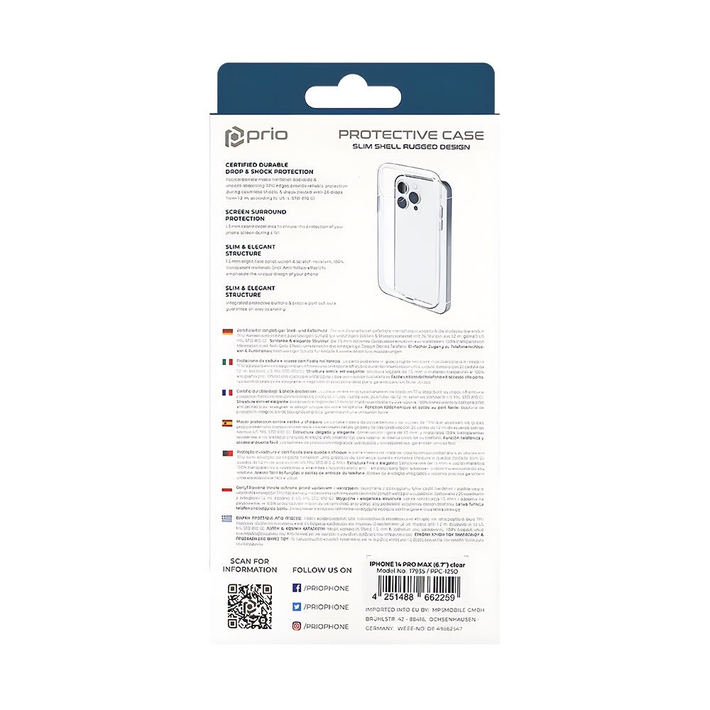 Prio Protective Case - Handy Schutzhülle