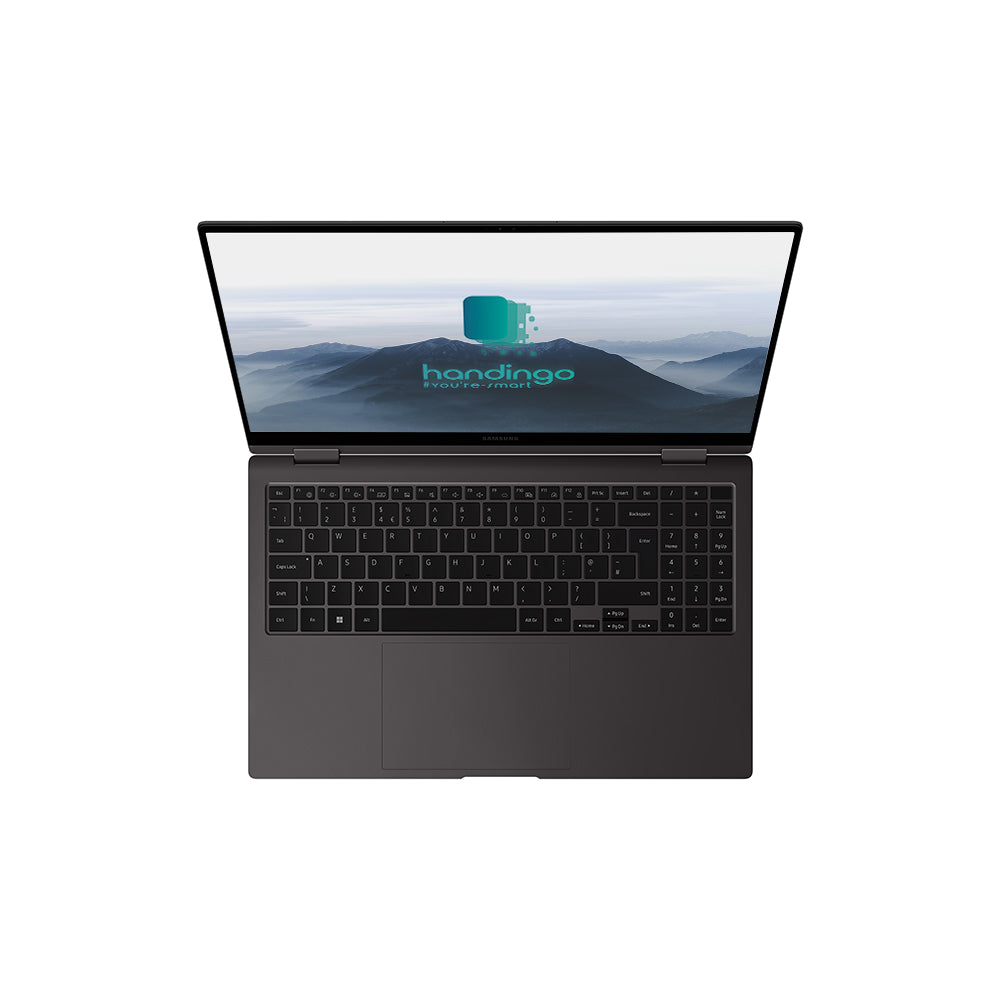 Samsung Galaxy Book2 Pro 360 (15,6") Laptop Intel Core i7-1260P mit Intel Iris Xe Graphics Handingo