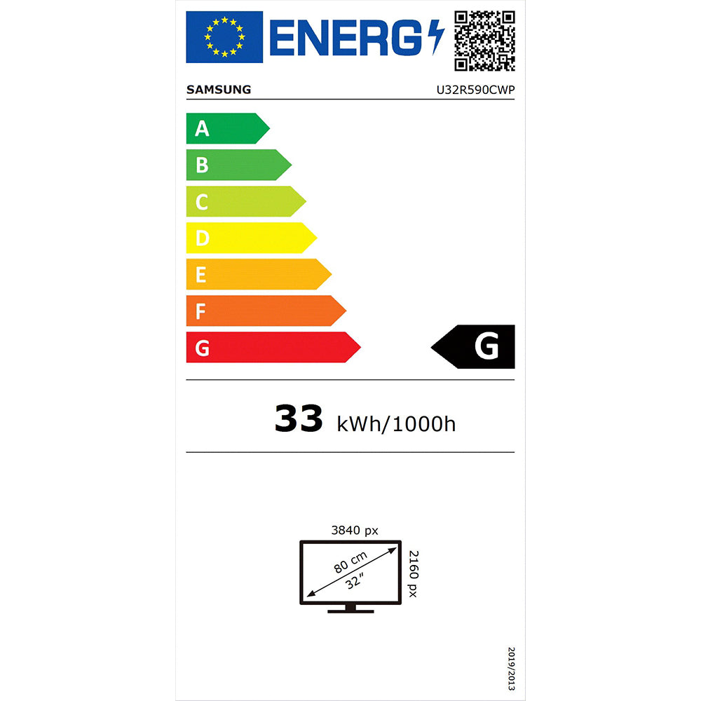 Samsung UHD Curved Monitor UR59C (32")  Handingo