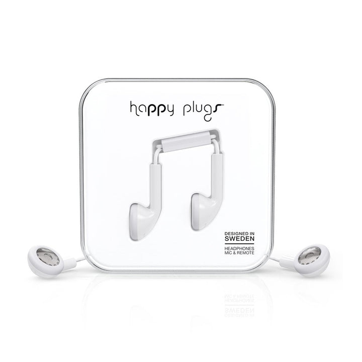 Happy Plugs Earbuds Ohrhörer mit Integriertem Mikrofon und Fernbedienung