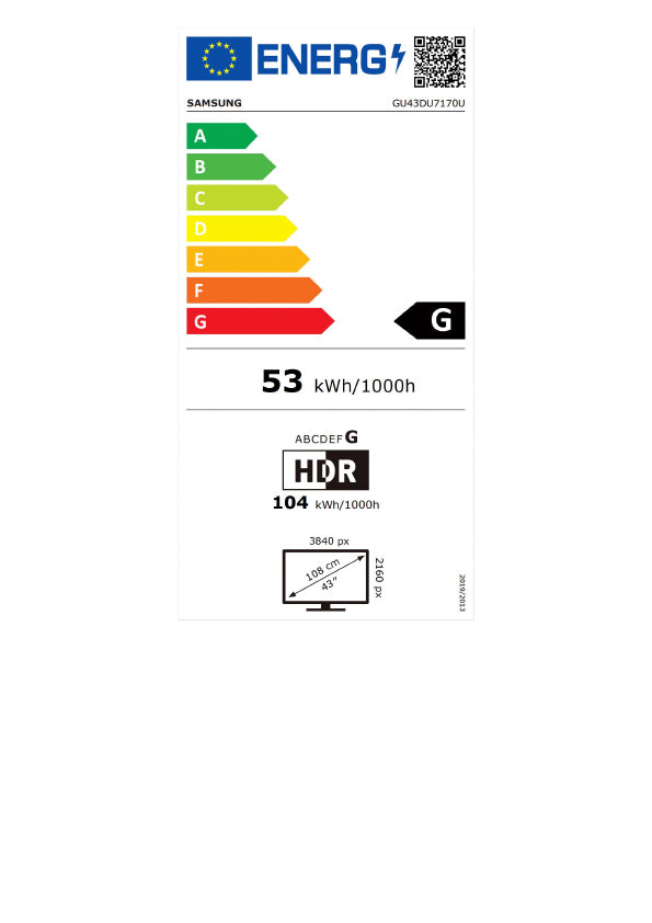 Samsung Crystal UHD 4K DU7170 (2024) Fernseher