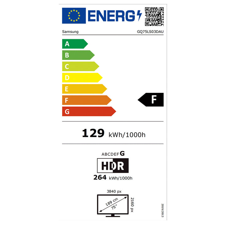 Samsung The Frame LS03D QLED 4K Art Mode Tizen OS™ Smart TV (2024)