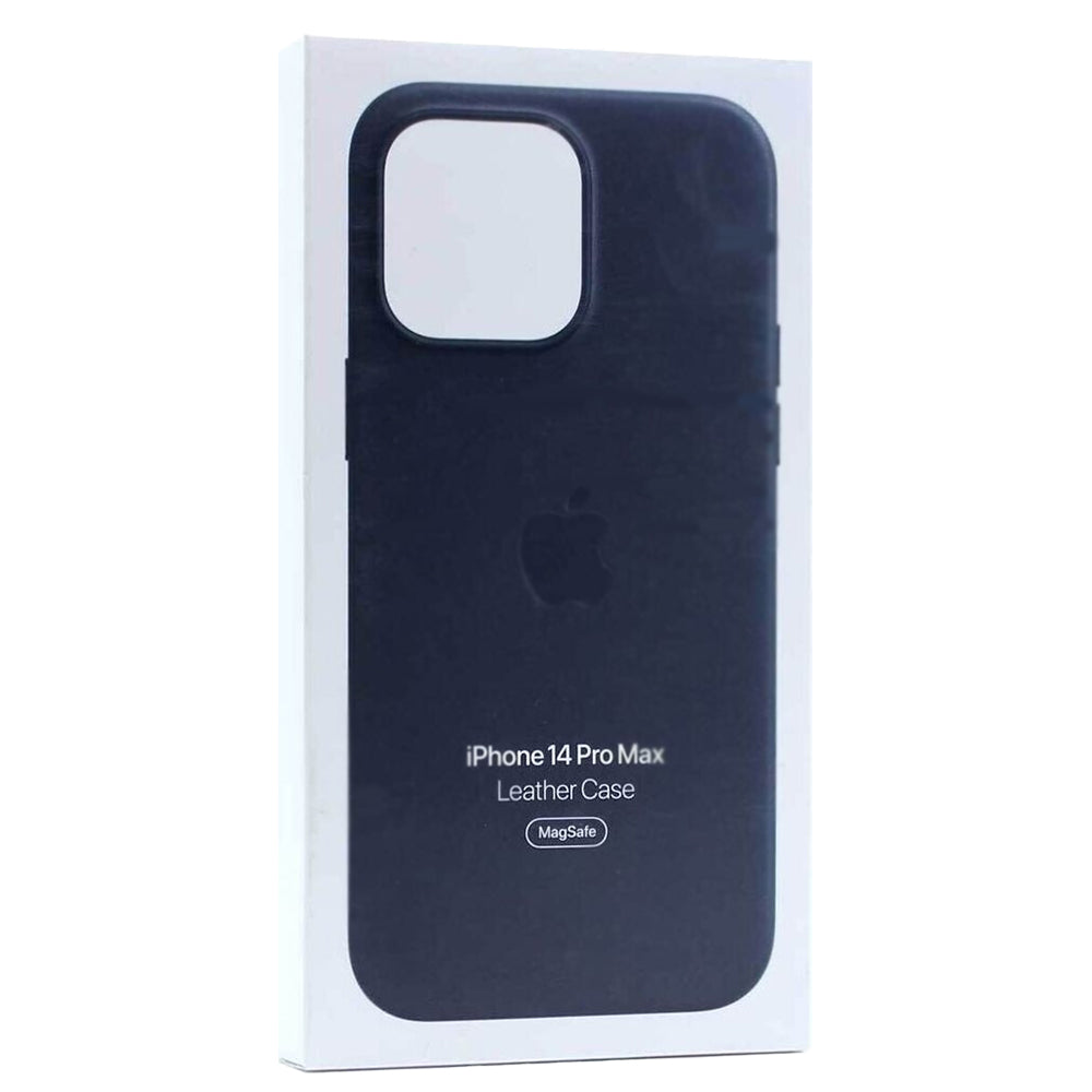Original Apple iPhone Leather Case mit MagSafe
