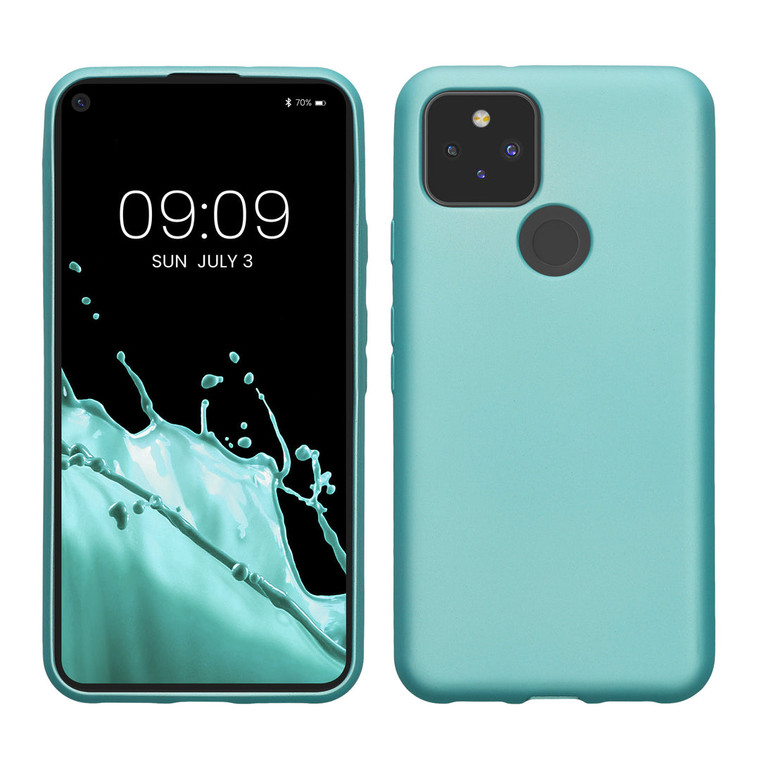 TPU Hülle für Google Pixel 5 in Metallic Mintgrün