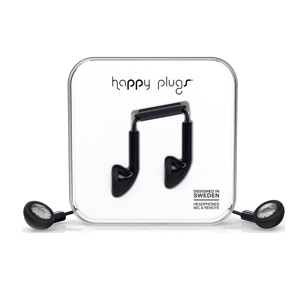 Happy Plugs Earbuds Ohrhörer mit Integriertem Mikrofon und Fernbedienung  Handingo