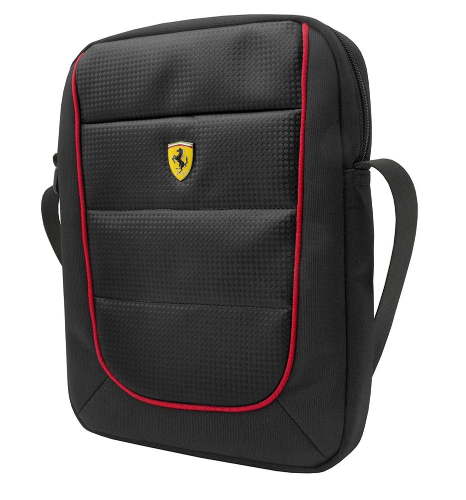 Ferrari Scuderia Tablet Tasche Rot / Schwarz Handingo