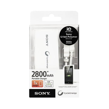 Sony PowerBank weiß und verpackt