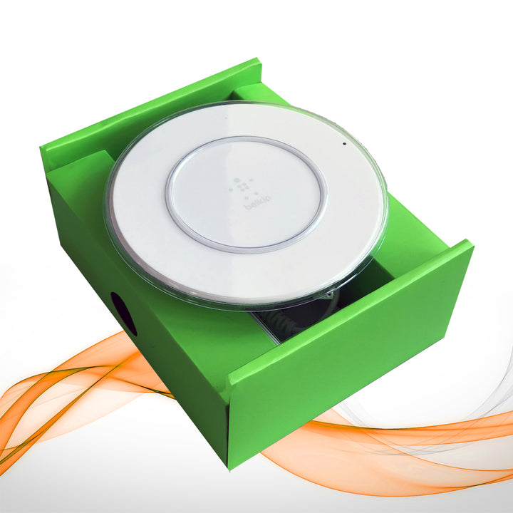 Belkin Boost Up Qi Wireless Charging Pad inkl. 2A Wall Charger (NEMA Stecker) Handingo