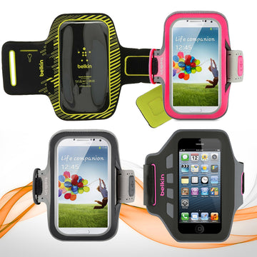 Belkin Sport Armband für Smartphones Samsung Galaxy S4 Handingo