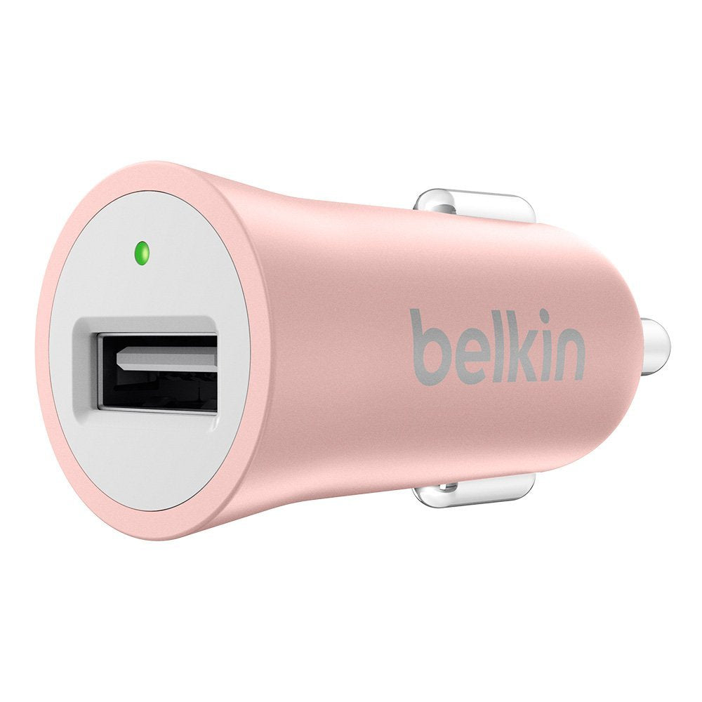 Belkin Premium MixIt Metallic KFZ-Ladegerät Car Charger Rosegold Handingo