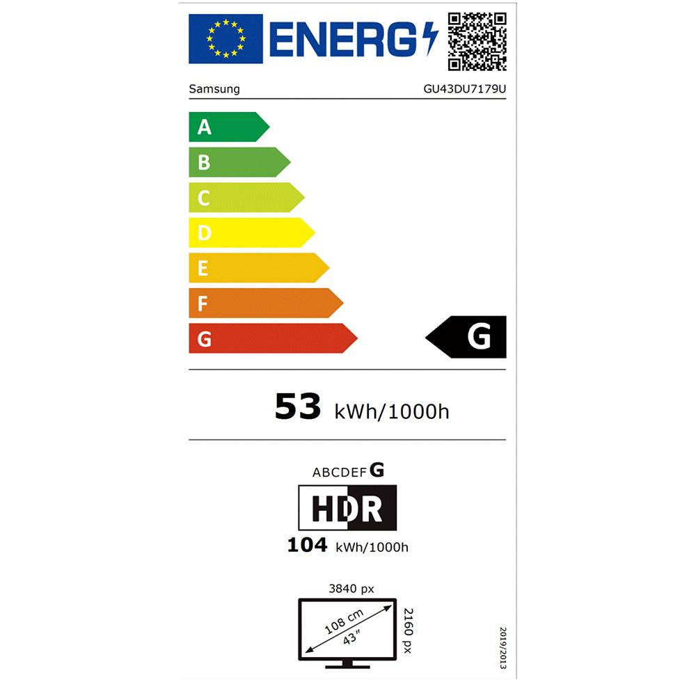 Samsung Crystal UHD 4K DU7179 (2024) Fernseher