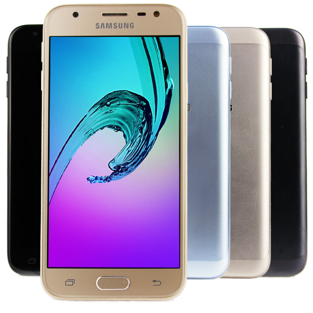 Samsung Galaxy J3 2017 DUOS / Single SM-J330FN Smartphone Blau - Single Sim Handingo