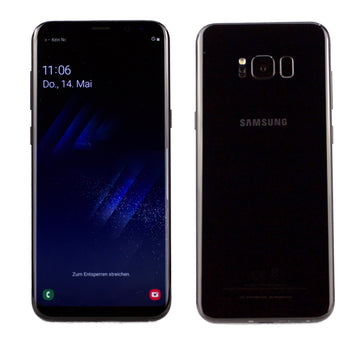 Samsung Galaxy S8 Plus SM-G955F Smartphone Midnight Black Handingo