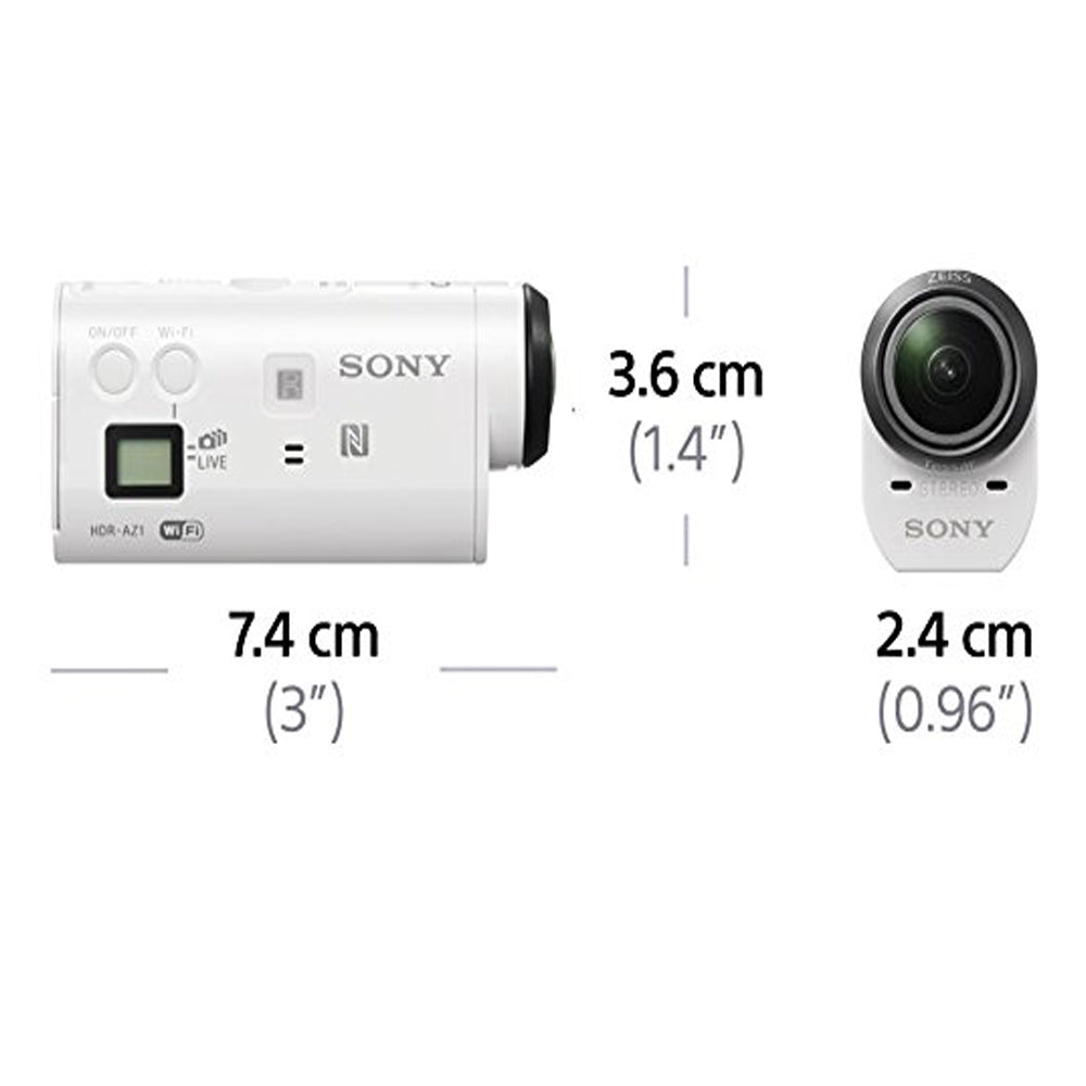 Sony HDR-AZ1 Mini-Format Action Kamera mit Profi-Feature