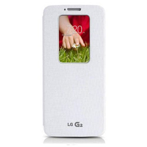 LG Quick-Window Cover für das LG G2 in weiß