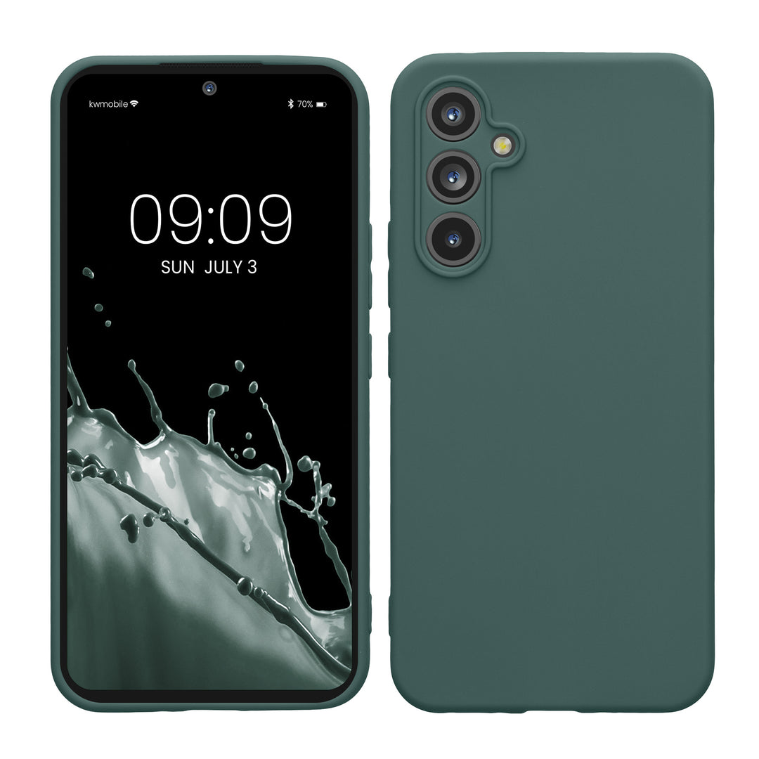TPU Hülle mit Kameraschutz für Samsung Galaxy A54 5G in Blaugrün