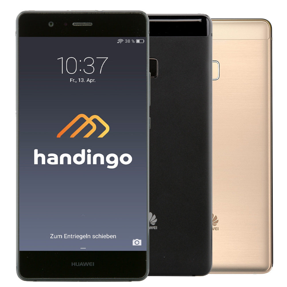 Huawei P9 Lite 16GB Smartphone in schwarz und gold
