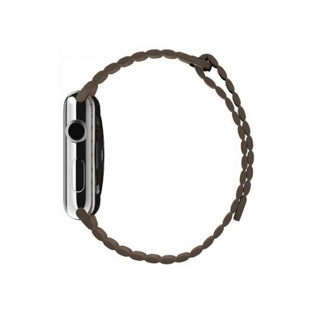 Apple Watch Edelstahl 42mm Loop  Lederarmband