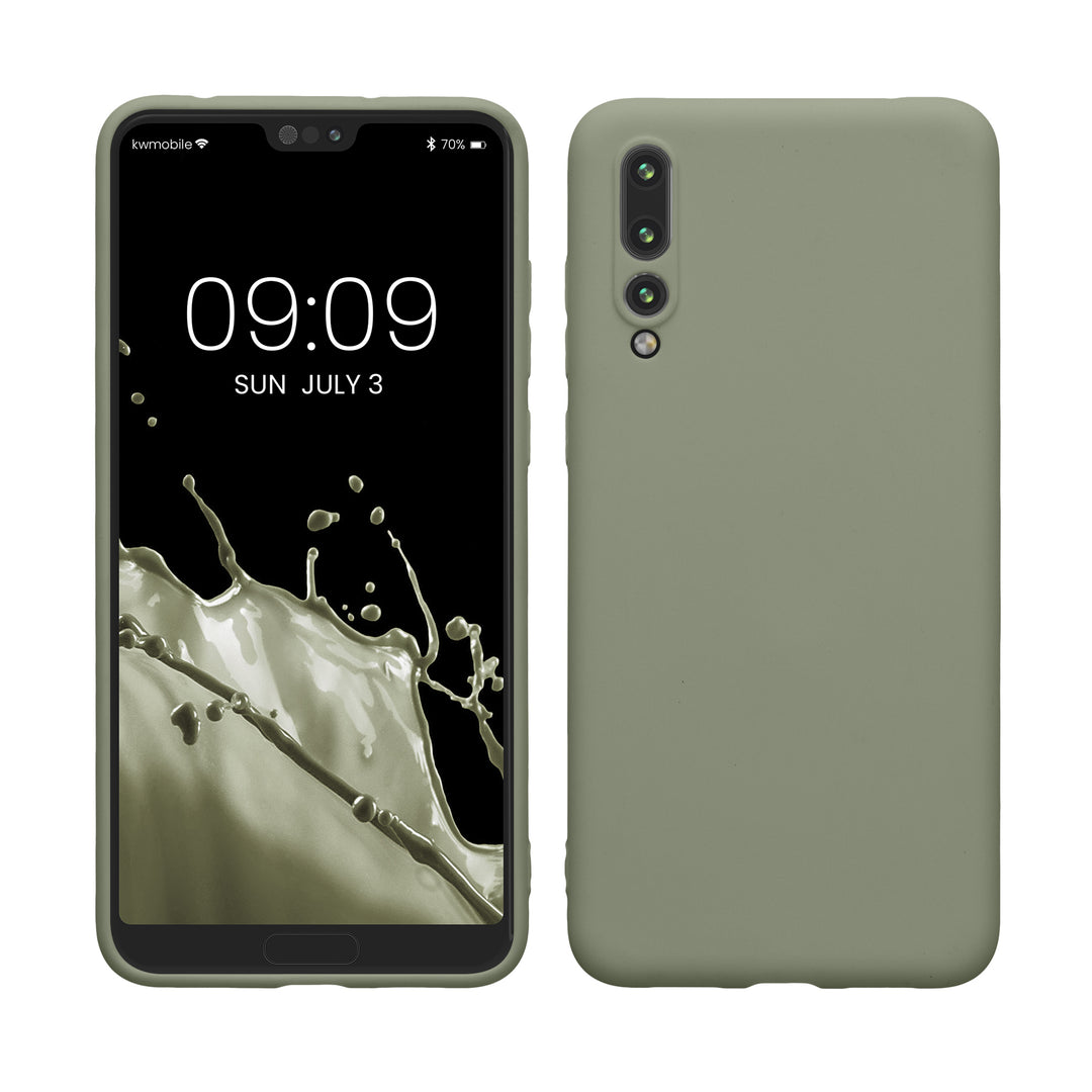 TPU Hülle für Huawei P20 Pro in Graugrün