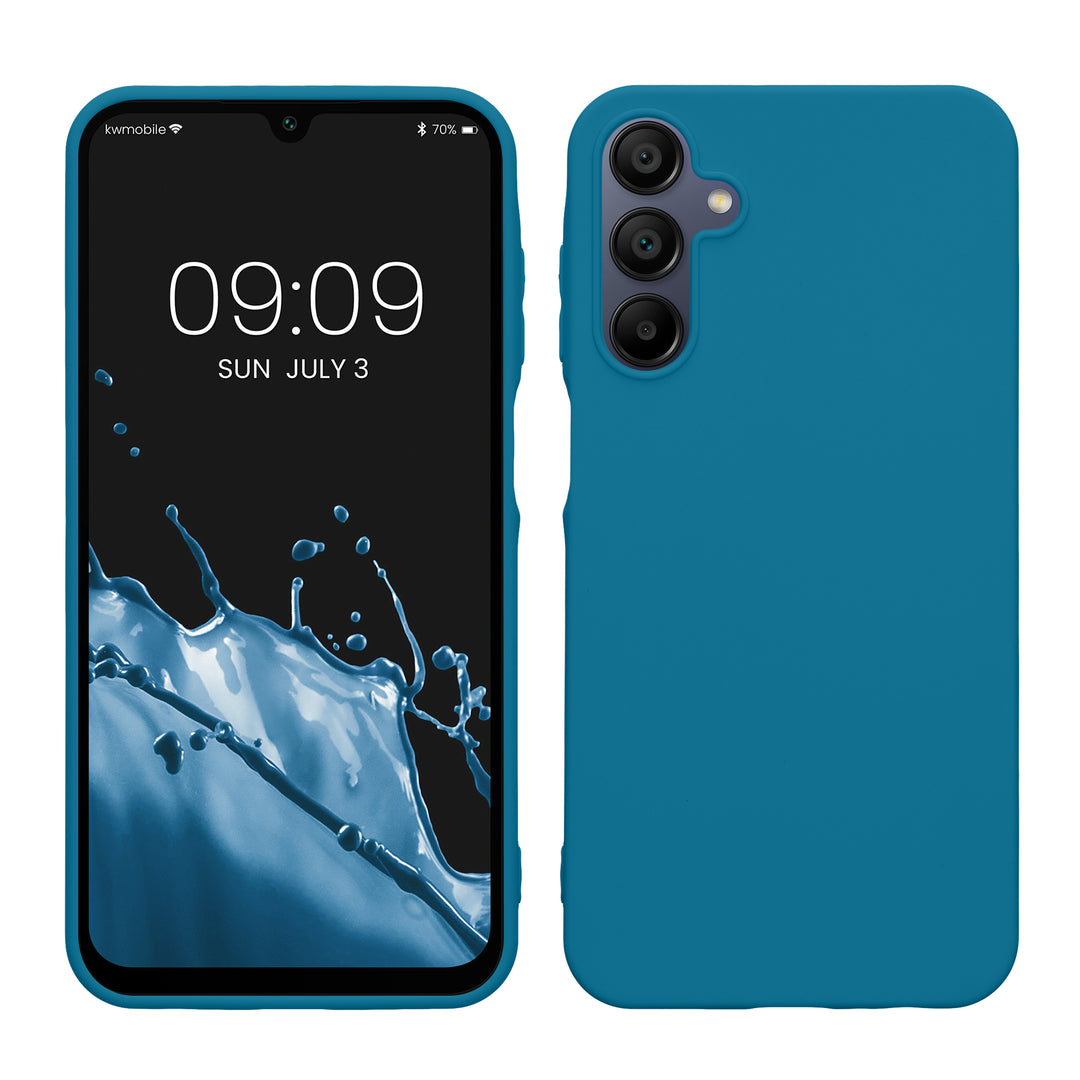 TPU Hülle für Samsung Galaxy A15 5G in Karibikblau