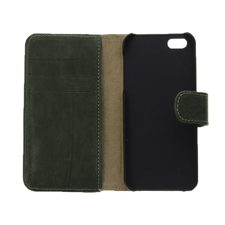 Xqisit Leder Wallet Case