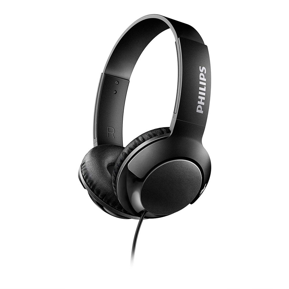 Philips SHL3070BK BASS+ On-Ear Kopfhörer (satter Sound, starker Bass) schwarz Neu Handingo