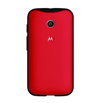 Motorola Moto E Backcover Grip Shell rot