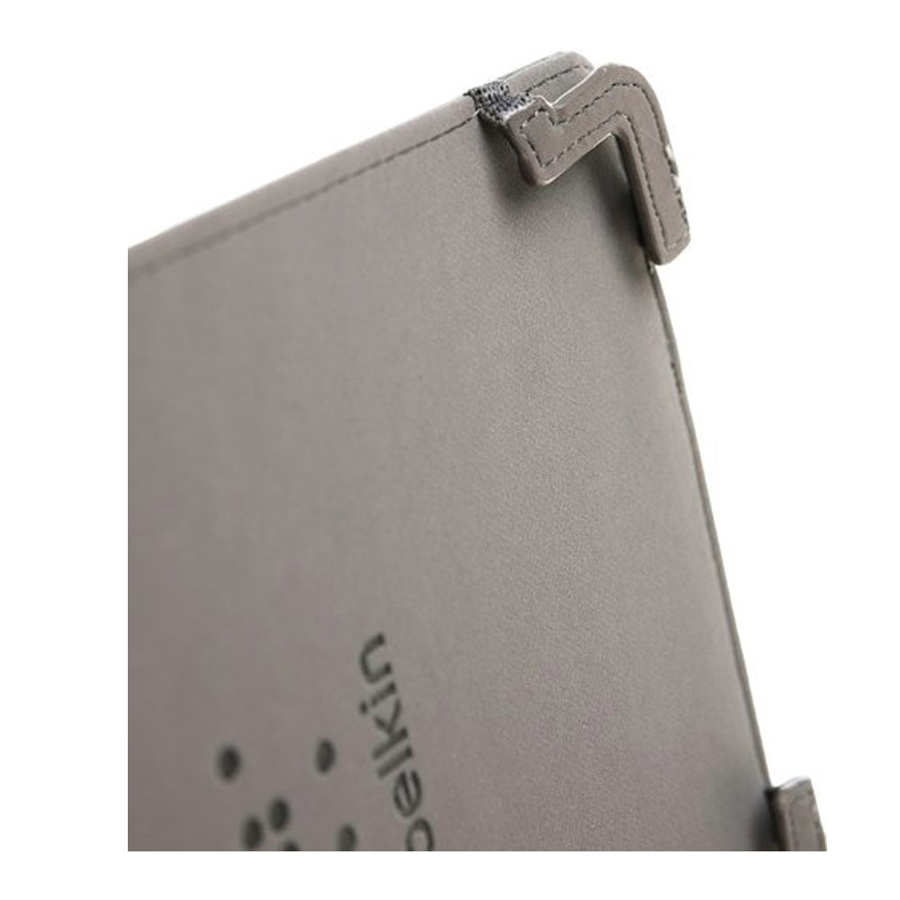 Belkin iPad mini Klassische Schutzhülle mit Riemenverschluss und Standfuß Kies/schwarz - Neu