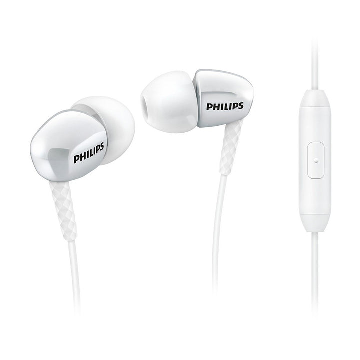Philips SHE3905WT/00 In-Ear Kopfhörer mit Mikrofon weiß
