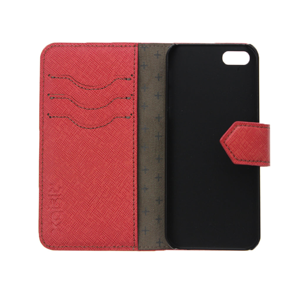 Xqisit Leder Wallet Case