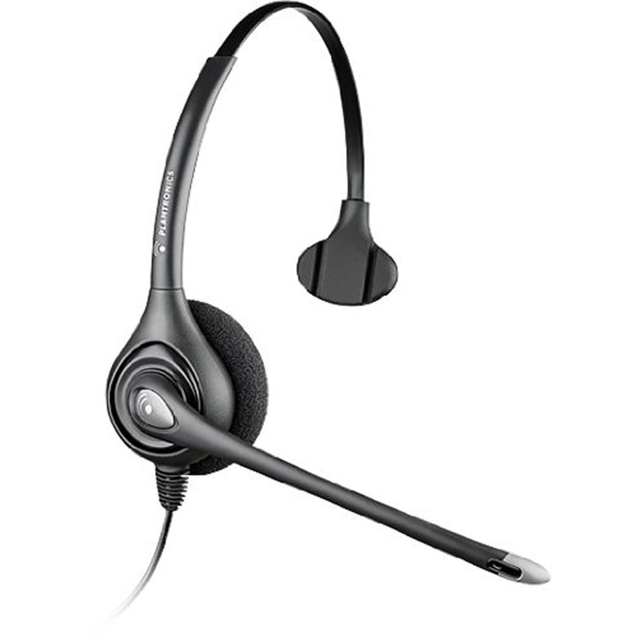 Plantronics HW251N/DA-M/A SupraPlus Wideband USB-Headset schwarz