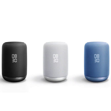 Sony LF-S50G Bluetooth Lautsprecher in blau, weiß und schwarz
