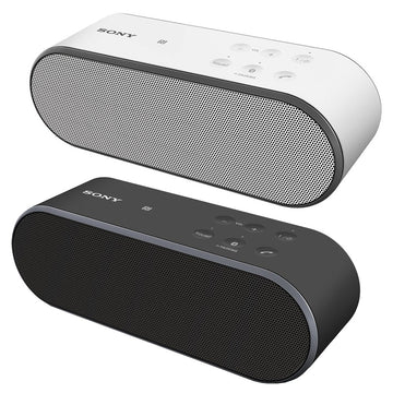 Sony SRS-X2 Bluetooth Lautsprecher in schwarz und weiß