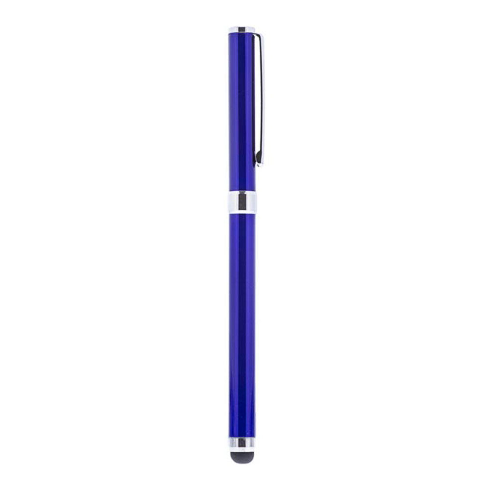 Deltaco 2-in-1 Stylus für Tablet-PC mit Kugelschreiber blau - Neu