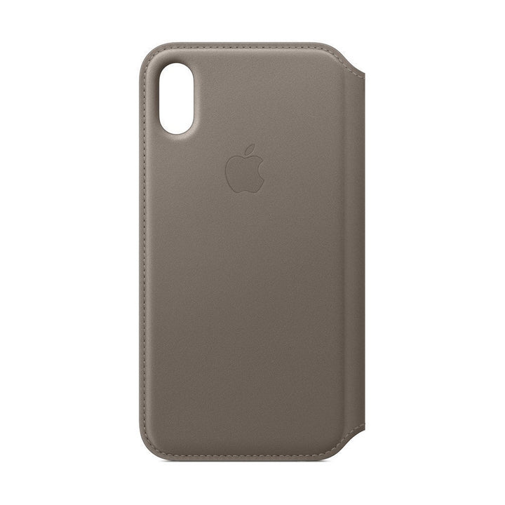 Originale Apple iPhone X Leder Folio Case  Handingo